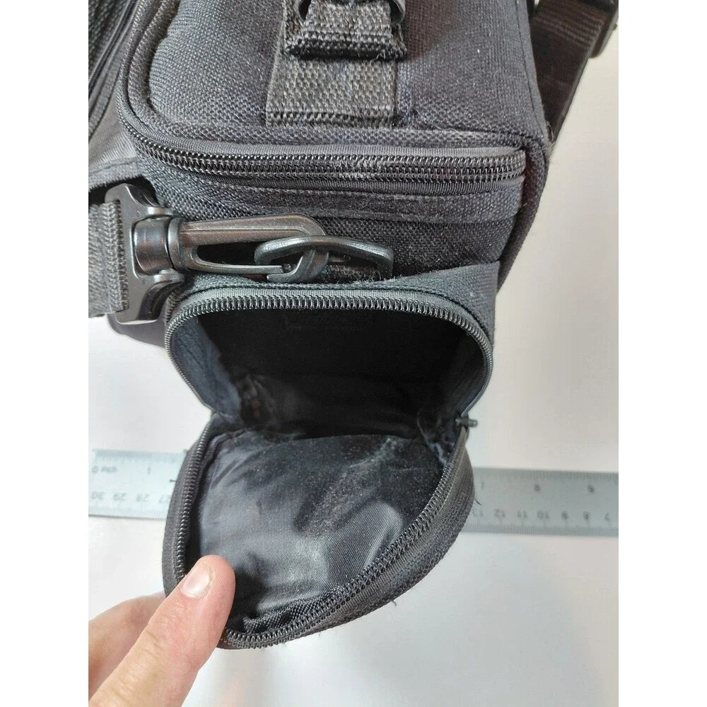 Samsonite Black Padded Camera Bag Shoulder Carry Case with Adjustable Strap